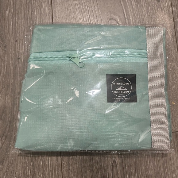 Handbags - Travel foldable aqua Duffel Bag